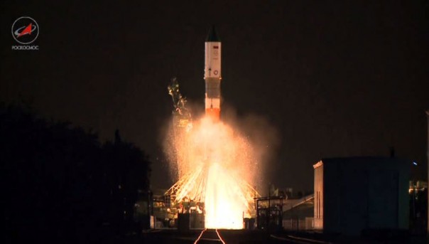 С Байконура стартовал космический грузовик "Прогресс"