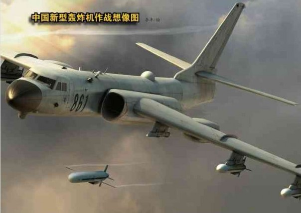 Китай поднял в воздух стратегические бомбардировщики