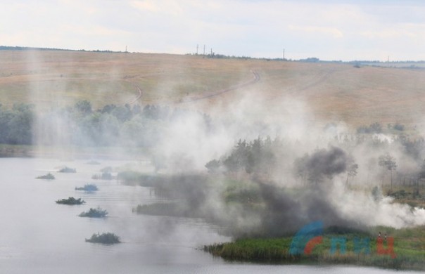 Сводка от НМ ЛНР 20 июля 2016 года. Масштабные учения Народной милиции по форсированию водных преград