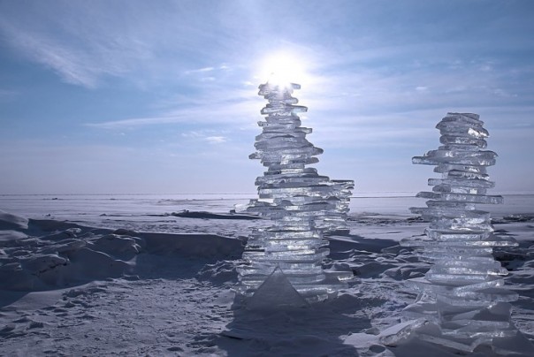 Отдых в России. Байкал. Зима Отдых в России. Байкал. Зима