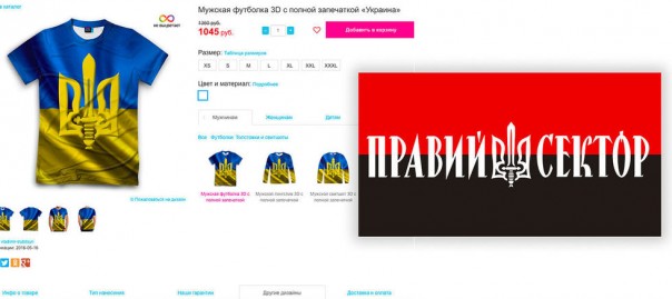 Нацизм с доставкой на дом. Кто в России продаёт символику "Правого сектора"