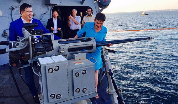 ВМС США отрабатывают подавление пророссийского восстания под Одессой