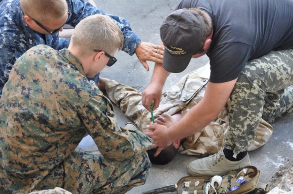 На учениях НАТО под Николаевом взорвался миномет: есть погибшие и раненые На учениях НАТО под Николаевом взорвался миномет: есть погибшие и раненые