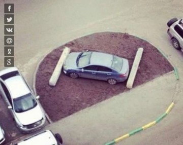 18 жестоких народных штрафов за хамскую парковку