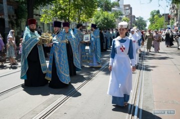 Крестный ход православных в Одессе: молитва о мире