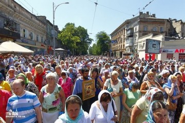 Крестный ход православных в Одессе: молитва о мире