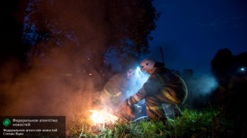 Военная база взрывается в Черниговской области: пожар угрожает Славутичу