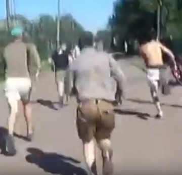 В Чернигове Азов избил коммуниста Кононовича