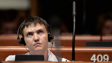 Савченко заявила, что выйдет замуж за мужчину, который спасет Украину