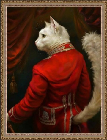 Парадные портреты эрмитажных котов