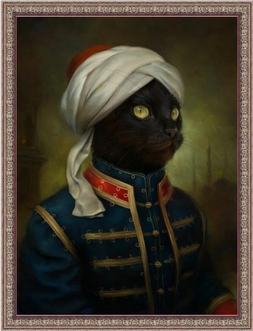 Парадные портреты эрмитажных котов