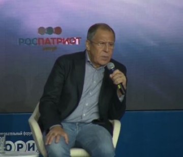 Лекция Сергея Лаврова на форуме «Территория смыслов на Клязьме» (22.07.2016)