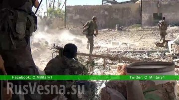 Кадры из котла: «Тигры» при поддержке ВКС России уничтожают боевиков в Алеппо