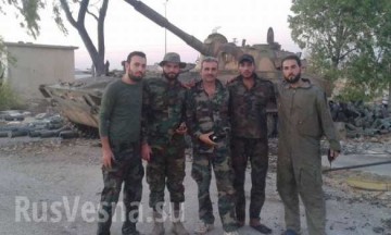 Кадры из котла: «Тигры» при поддержке ВКС России уничтожают боевиков в Алеппо