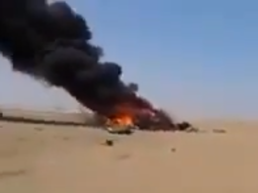 В провинции Идлиб сбит российский военно-транспортный вертолет Ми-8 (18+)