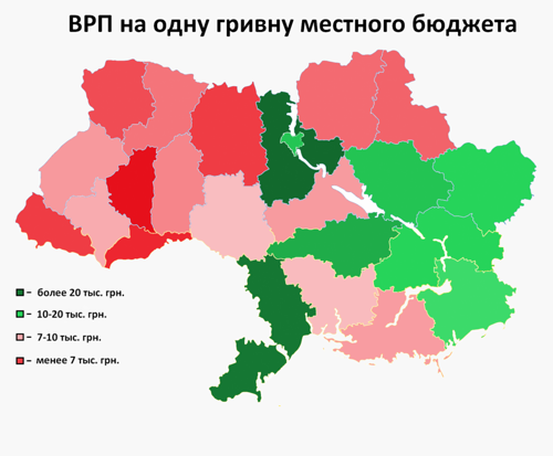 Где находится экономическое сердце Украины?