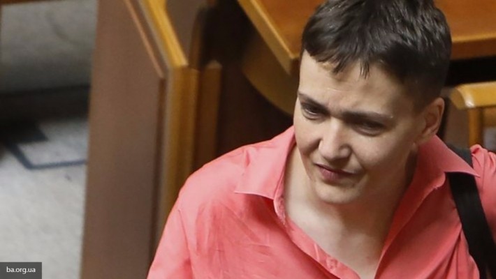 Савченко назвала россиян стоящими на коленях рабами