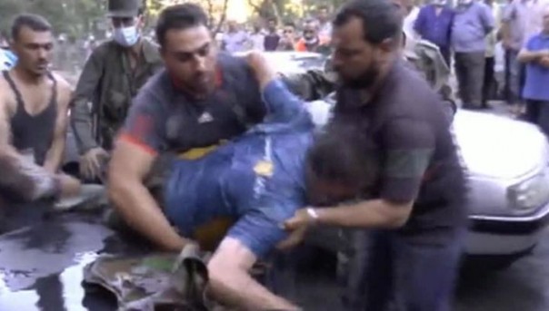 В сети появилось видео последствий химатаки в сирийском Алеппо