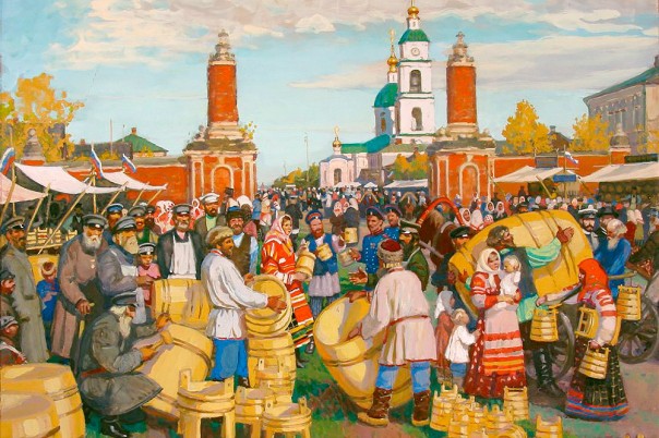 Чем торговала Россия в разное время 