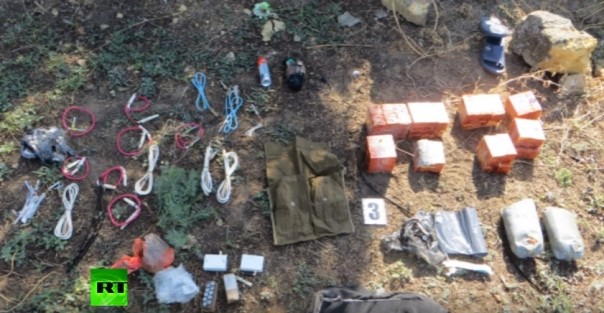 В сети появилось видео с каким багажом задержали диверсантов в Крыму