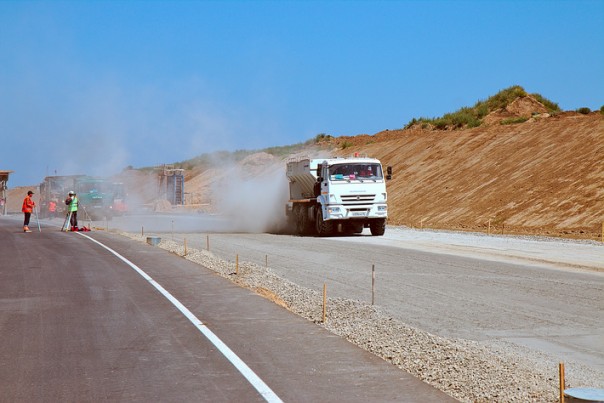 Строительство автомобильной дороги к Крымскому мосту Строительство автомобильной дороги к Крымскому мосту