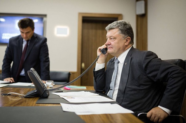 Порошенко вне зоны действия сети