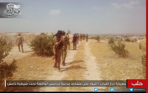 Джараблус пал | Военная обстановка под Алеппо | Подборка видео с Ближневосточного фронта 24.08.2016