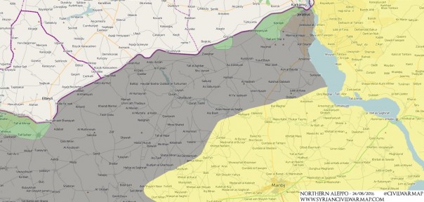 Джараблус пал | Военная обстановка под Алеппо | Подборка видео с Ближневосточного фронта 24.08.2016