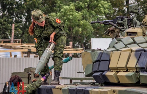 Подготовка к танковым состязаниям в ДНР. 26.08.2016, "Панорама"