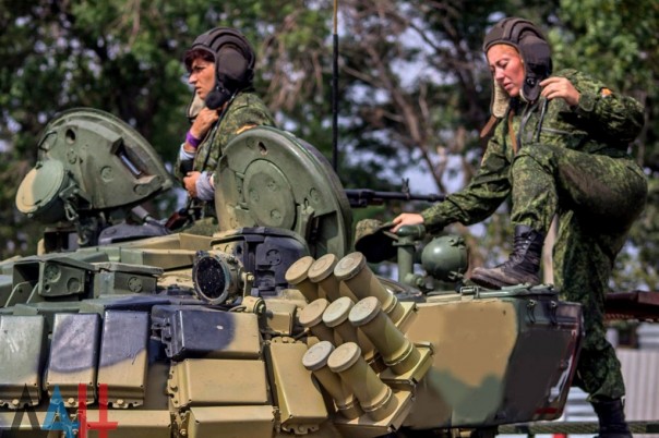 Подготовка к танковым состязаниям в ДНР. 26.08.2016, "Панорама"