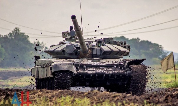 Подготовка к танковым состязаниям в ДНР. 26.08.2016, "Панорама"