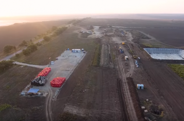 Киностудия "МосТфильм" представляет: Газовый мост в Крым. Стройка на керченском берегу