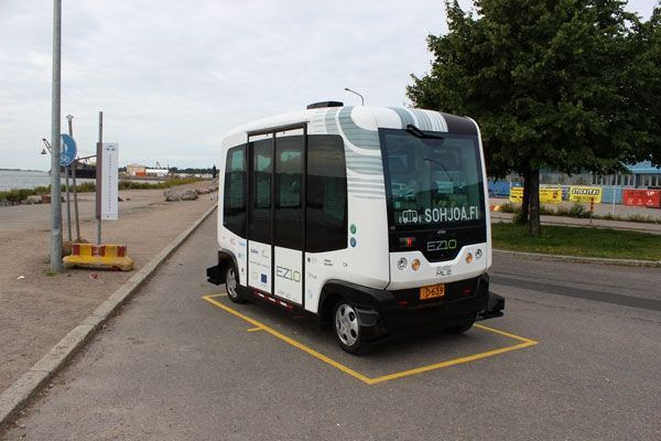 В Хельсинки запустили беспилотные автобусы В Хельсинки запустили беспилотные автобусы