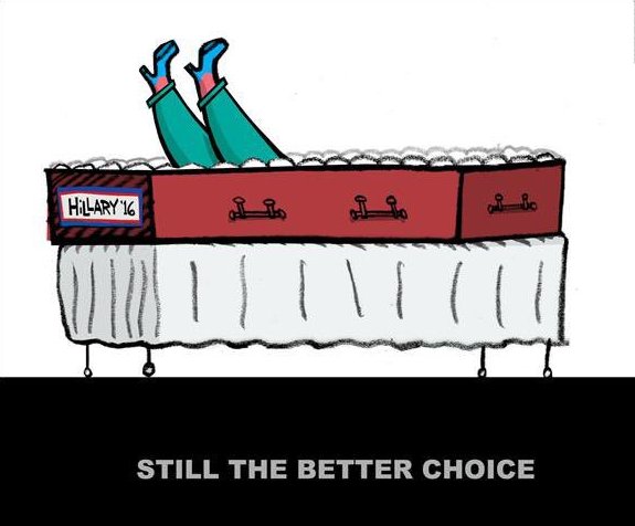 Если Хиллари умрёт, значит - Путин виноват Если Хиллари умрёт, значит - Путин виноват