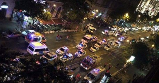 В Будапеште произошёл мощный взрыв, есть раненые