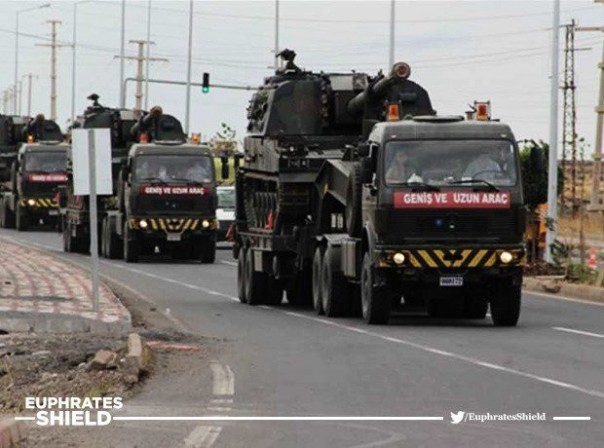 Турция направила самоходные гаубицы в Сирию для развития наступления на ИГИЛ