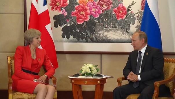 Путин и Мэй провели встречу на полях саммита G20