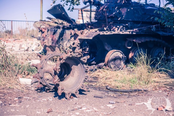 Подбитые украинские Т-64 в Коминтерново и по дороге к нему Подбитые украинские Т-64 в Коминтерново и по дороге к нему