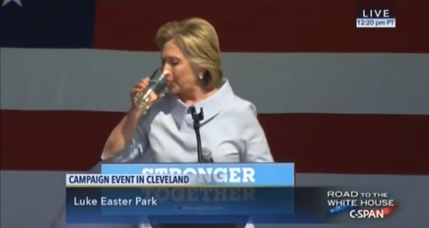 Что-то Хиллари совсем плохо