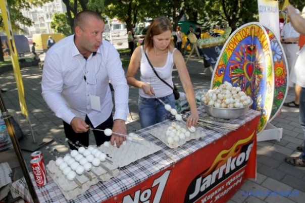 На День города в Днепроколомойске произошла передозировка перемогами