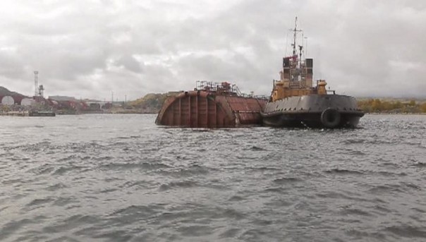 Реактор подлодки поднят со дна Кольского залива