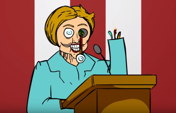 Иной взгляд на двойника Клинтон