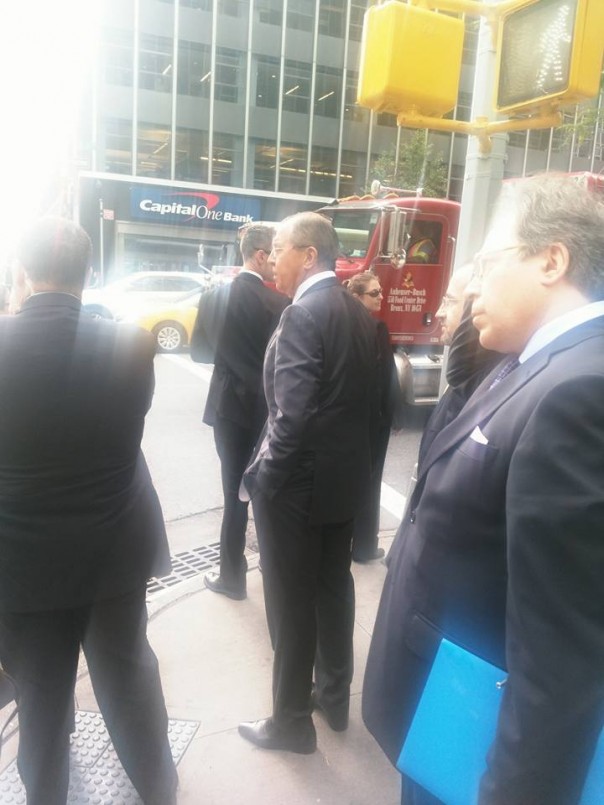 ООН – прогулка для Лаврова: глава МИД пешком пришёл на заседание ООН – прогулка для Лаврова: глава МИД пешком пришёл на заседание