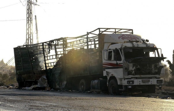 Лавров опроверг возможность атаки гуманитарного конвоя сирийскими ВВС