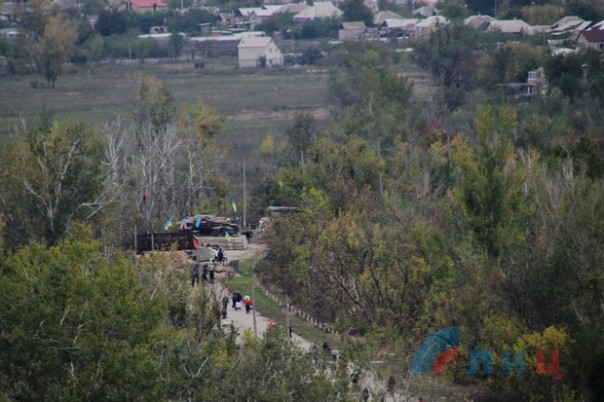 Сводка от НМ ЛНР 28 сентября 2016 года. ВСУ в районе Станицы возвели блиндаж в 50 метрах от позиций Народной милиции ЛНР