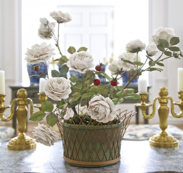 Фарфоровые цветы Фарфоровые цветы