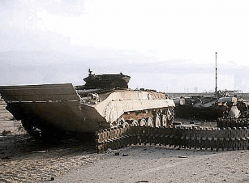 На учениях подо Львовом одна БМП подбила другую, погиб военный