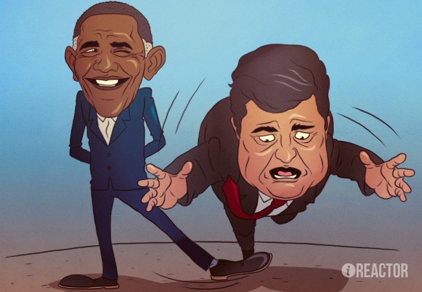 Скандал с подножкой Порошенко от США: украинский журналист рассказал правду Скандал с подножкой Порошенко от США: украинский журналист рассказал правду