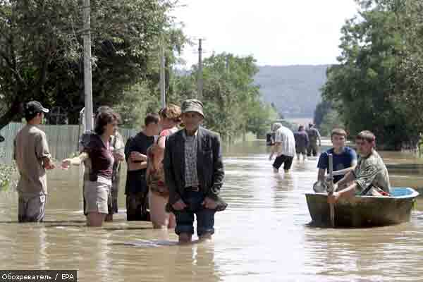 В Карпатах лопнул “мочевой пузырь” Европы