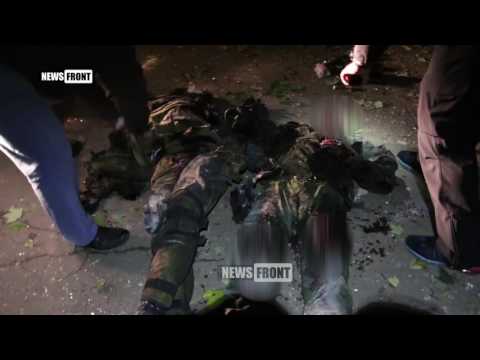 [21+] Кадры с места гибели Арсена Павлова (Моторола)